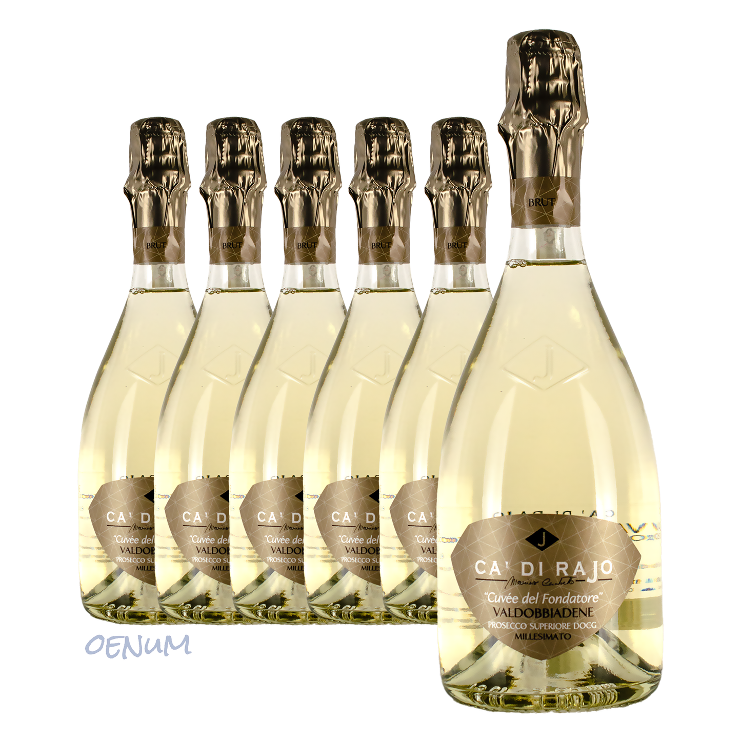 5+1 Flaschenbonus • Valdobbiadene Prosecco DOCG "Fondatore" brut