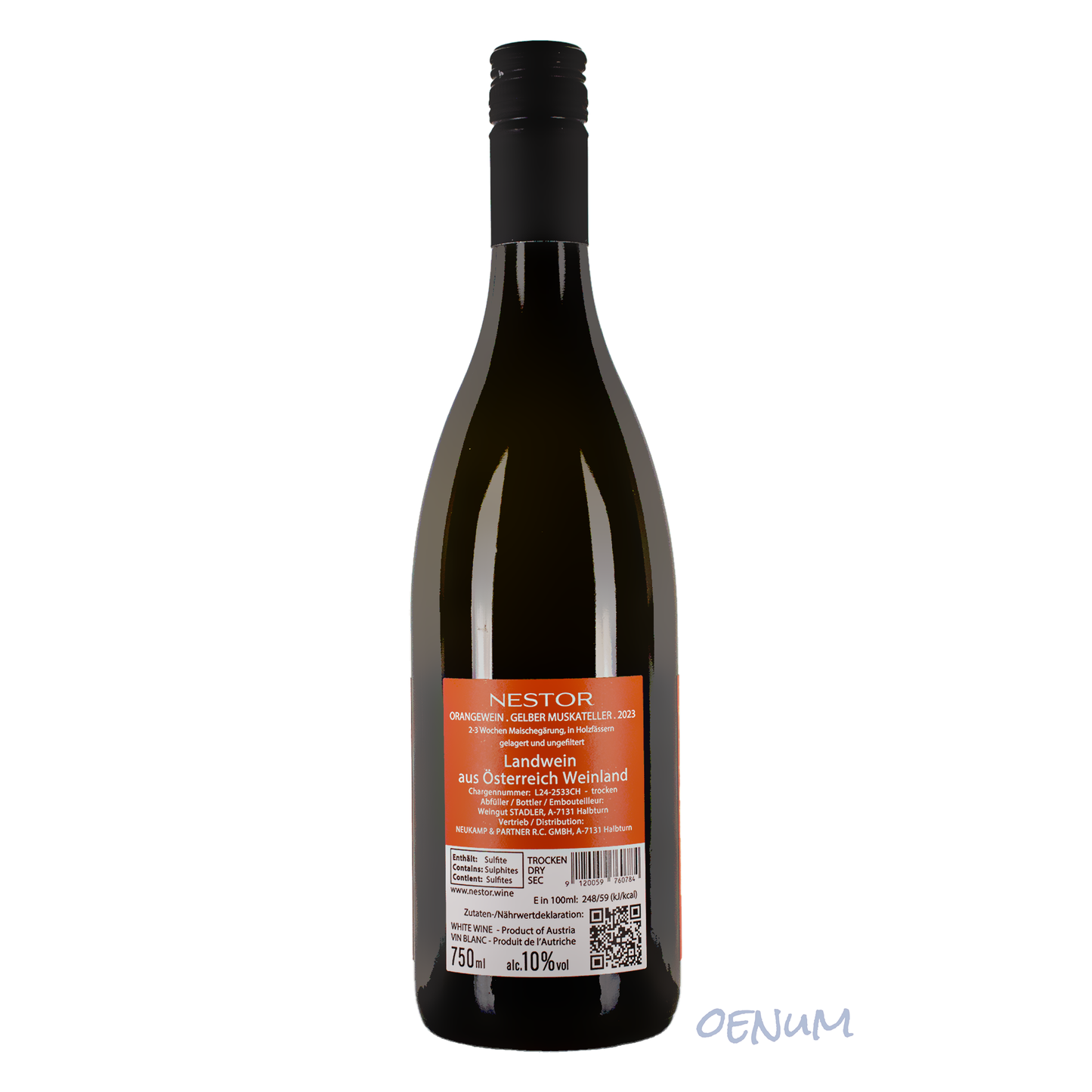 Orangewein Gelber Muskateller 2023