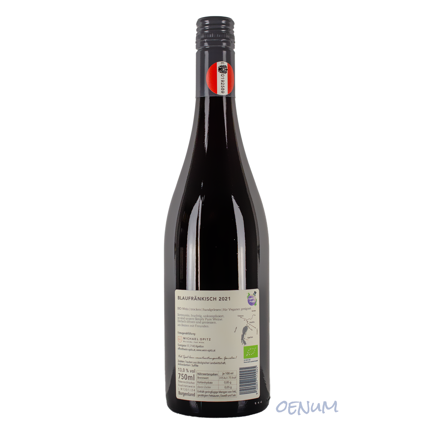 Simply Pure Blaufränkisch Bio 2021