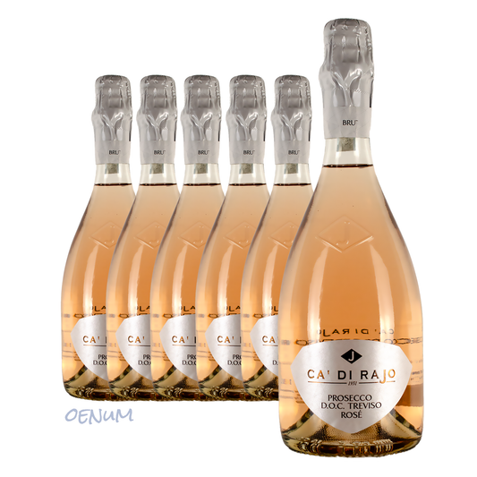 5+1 Flaschenbonus • Prosecco DOC Trevisio Rosé brut