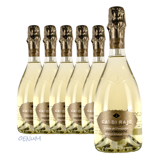 5+1 Flaschenbonus • Valdobbiadene Prosecco DOCG "Fondatore" brut