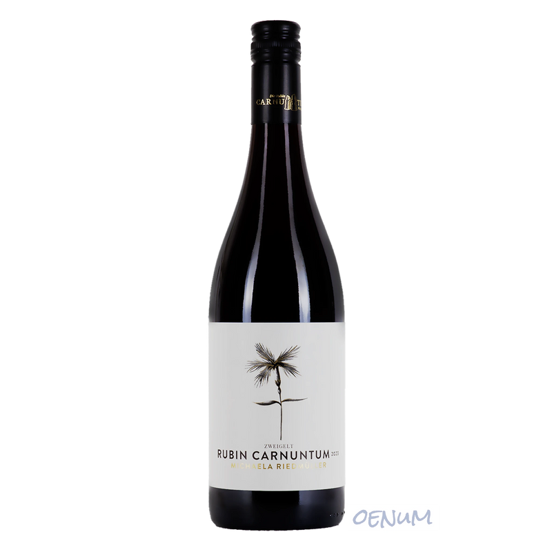 Weinflasche Michaela Riedmüller Rubin Carnuntum 2023, Rotwein aus Österreich