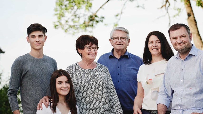 Ganze Familie Krutzler